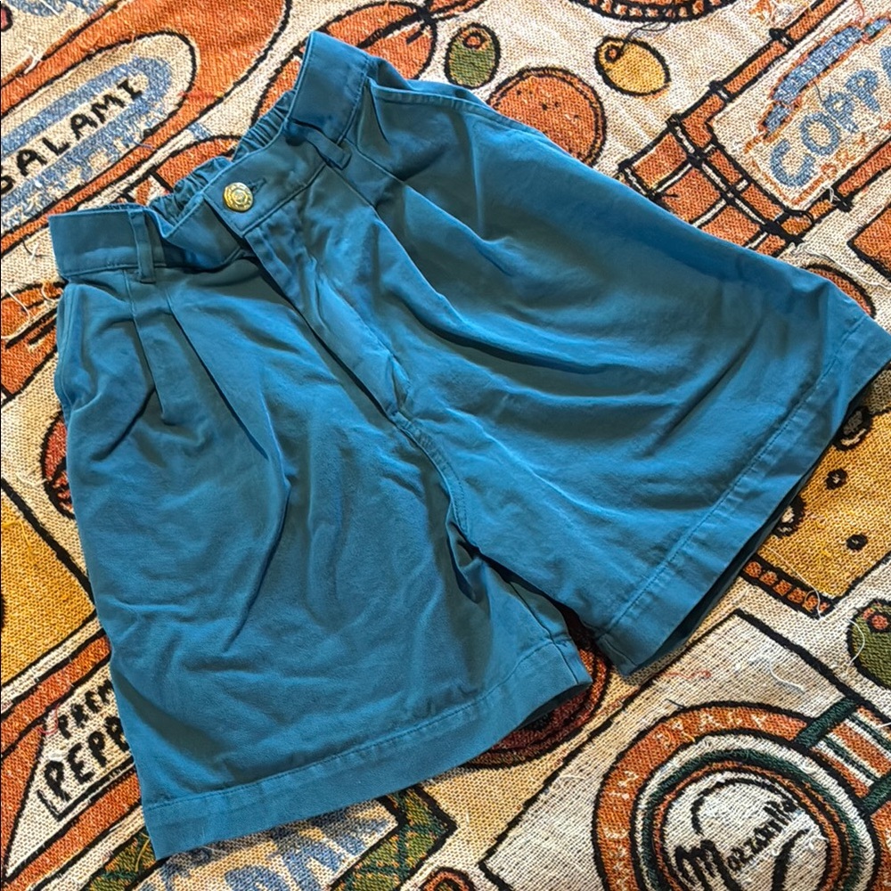 Big Bud Press Trouser Shorts Marine Blue XXS